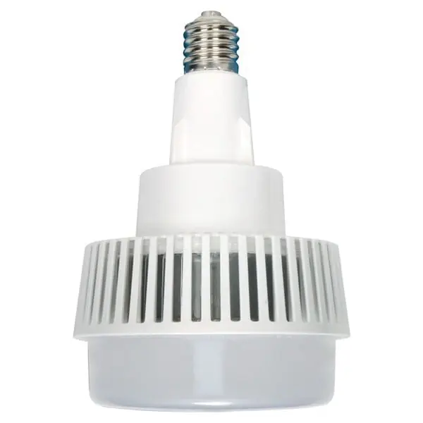 Modern Satco S9767 High Lumen LED Lamp 80-Watt EX39 Mogul Extended Base 7600-Lumens 80+ CRI 5000K Natural Light Hi-Pro