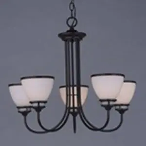 Final Sale Maxim Lighting 21585SWOI 5-Light Adjustable Chandelier 60-Watt 120-Volt Oil Rubbed Bronze Novus