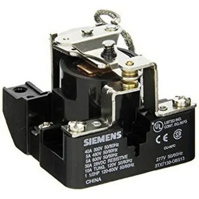 Buy Direct Siemens 3TX7130-0BC13 1-Pole SPDT AC Operated Relay 40-Amp at 277-Volt 40-Amp at 28-Volt Resistive