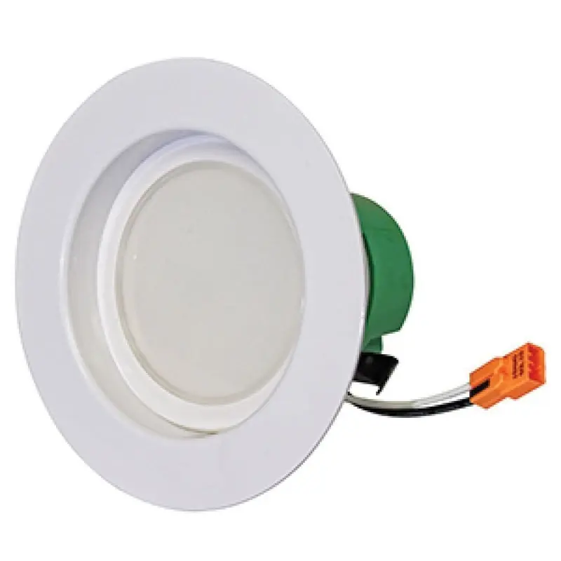 Exclusive Westgate RDL6-41K-WP Dimmable LED Recessed Down Light Smooth Trim 90 CRI 4100K 1300-Lumens White Powder Coated