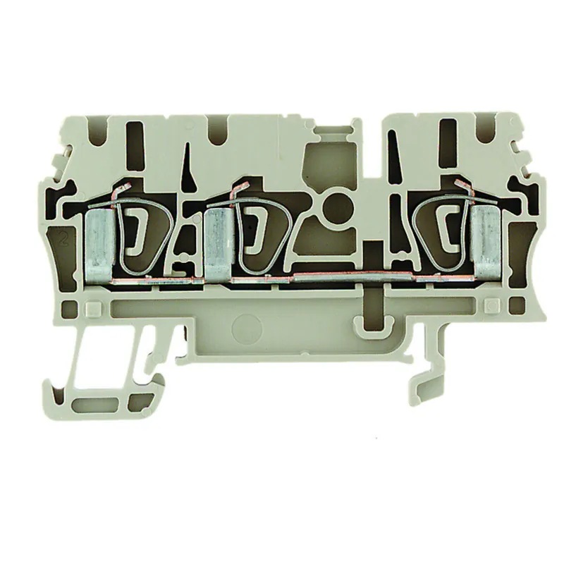 Terminal Block, Feed Through, Busbar, 2.5mm, Dark Beige, Z-Series Worldwide Shipping
