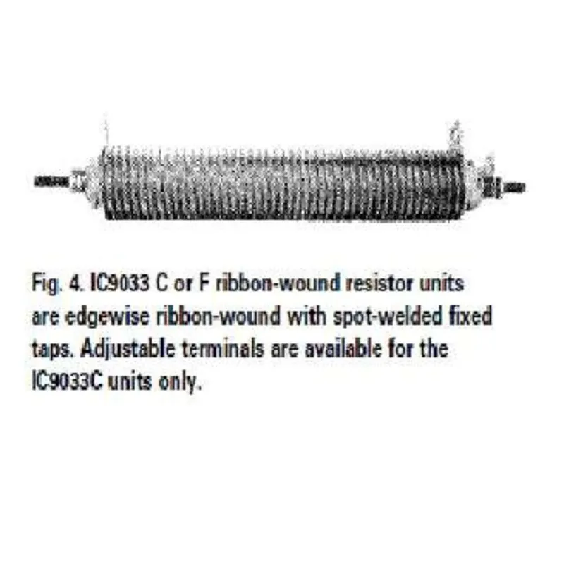 Resistor, 9 Taps, 1/10 Spacing, 96Amp, .13 Ohms Best Choice