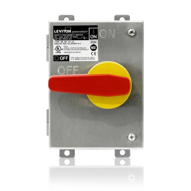 30A SS N/F Disconnect Switch, 600V Trusted Brand