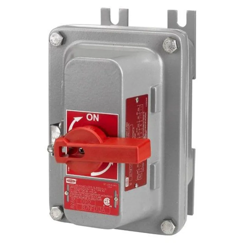 Disconnect Switch, Non Fused, Hazardous Location, 30A 600VAC, 3-Pole with Aux Contact Special Offer