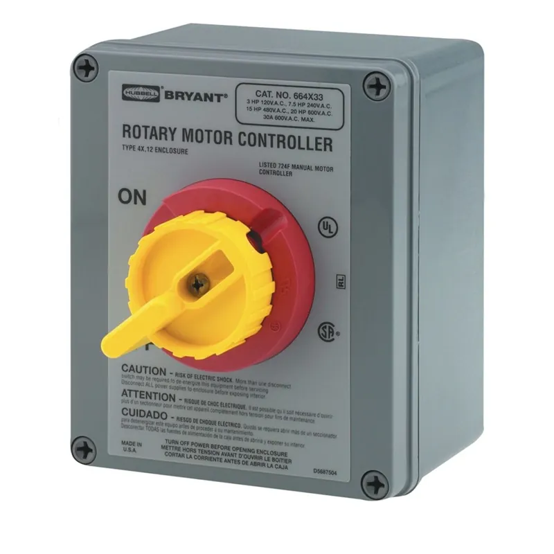 Secure Checkout 30a 600v 3p Rtry Disc Sw 4x Plas