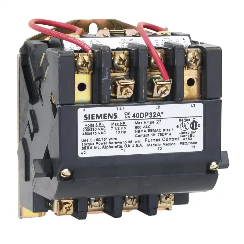 New Arrival Contactor, Sz1,3ph,opn,120/240v