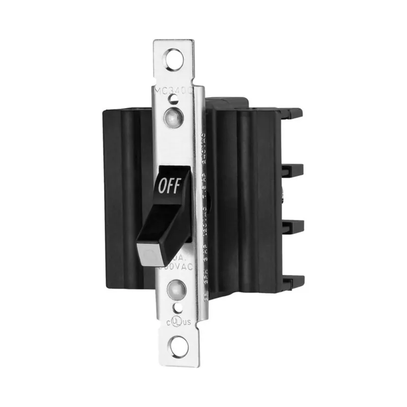 Hot Deal Man Cont 2Pos 3PST 40A 600VAC Clamp BK