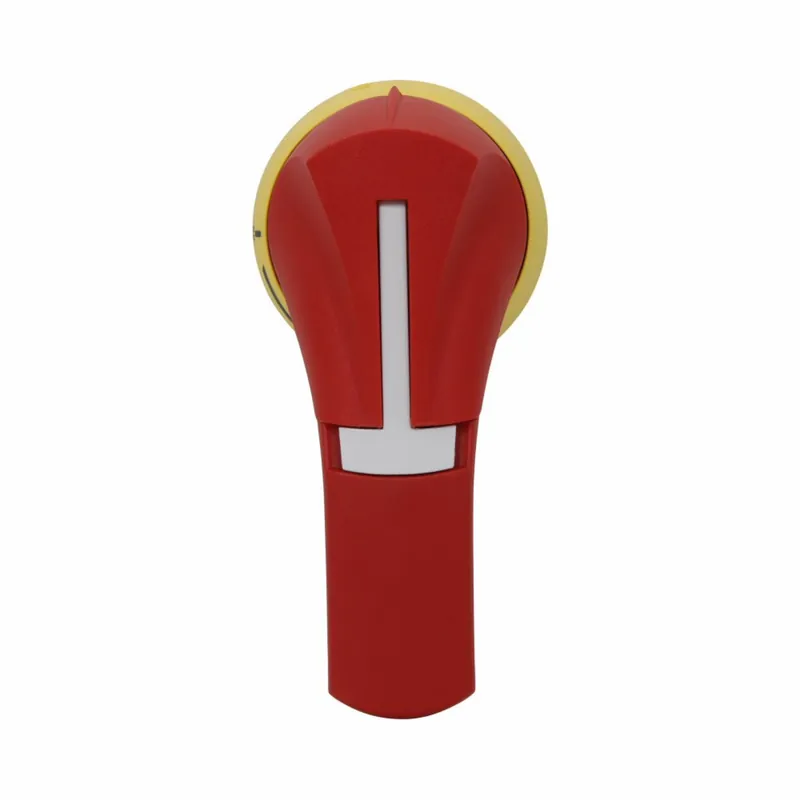 Price Cut External Right Side Operated Pistol Handle, Red/Yellow