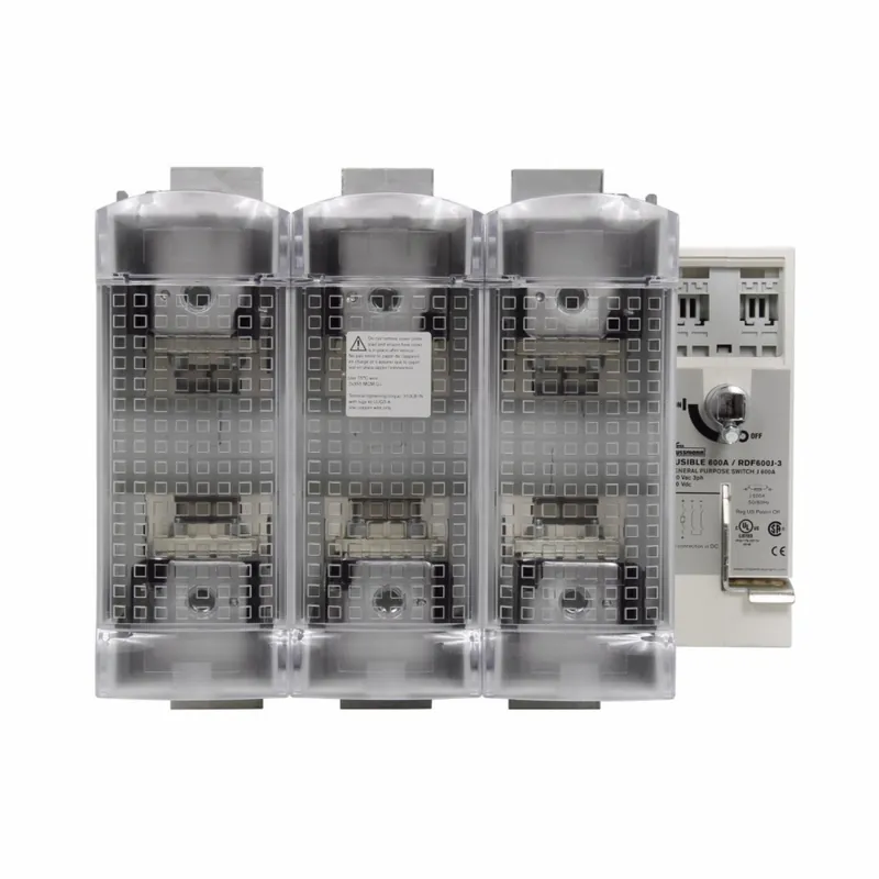 Fast Shipping BUSS RDF600J-4 Switch 600A J 4P UL9