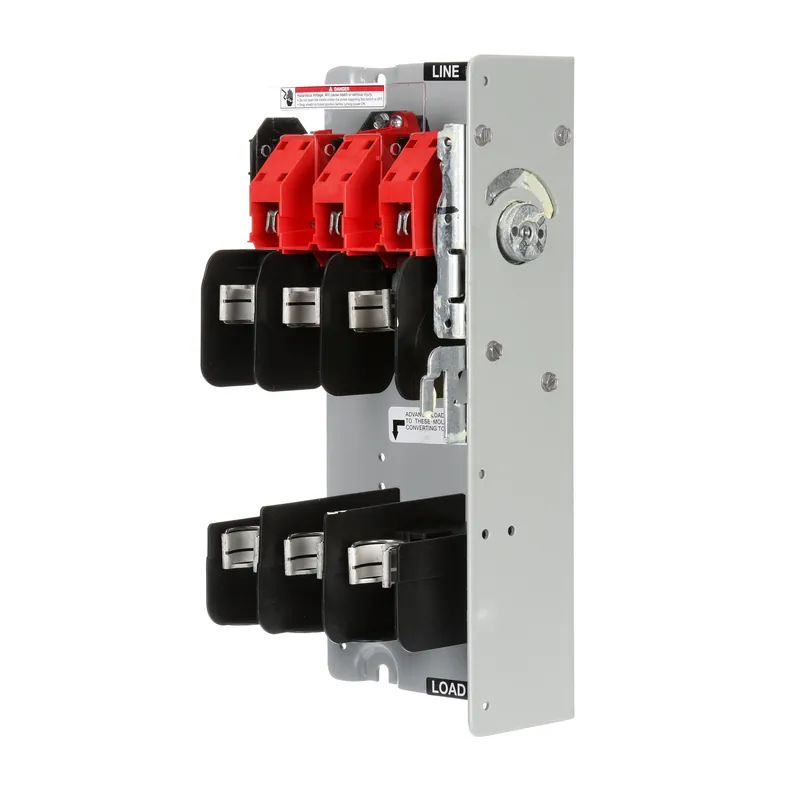 Disconnect Switch, Fusible, Flange Mounted, 60A, 600VAC, 3P Exclusive