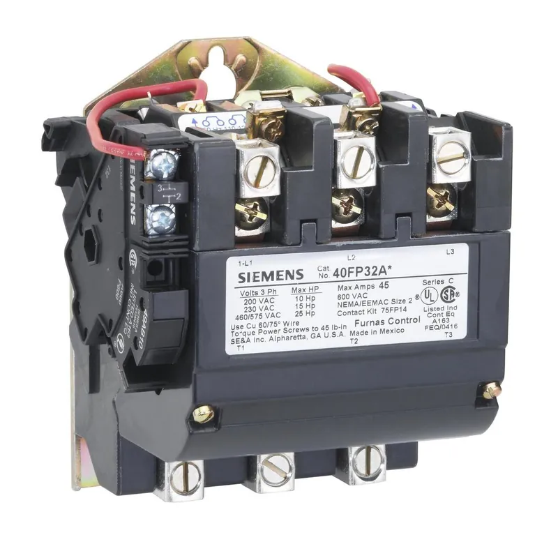 CONTACTOR, SZ2,3PH,OPN,120/240V Modern