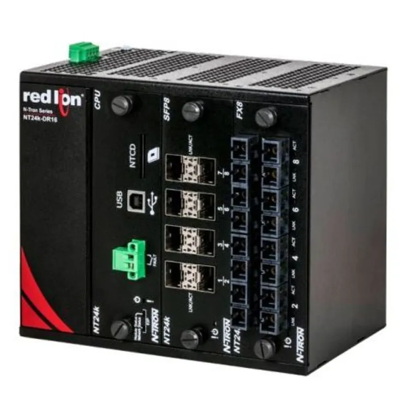 Price Cut Ethernet Switch, N-Tron, Slide In Module, 8 -100BaseFX, SC Fiber Ports