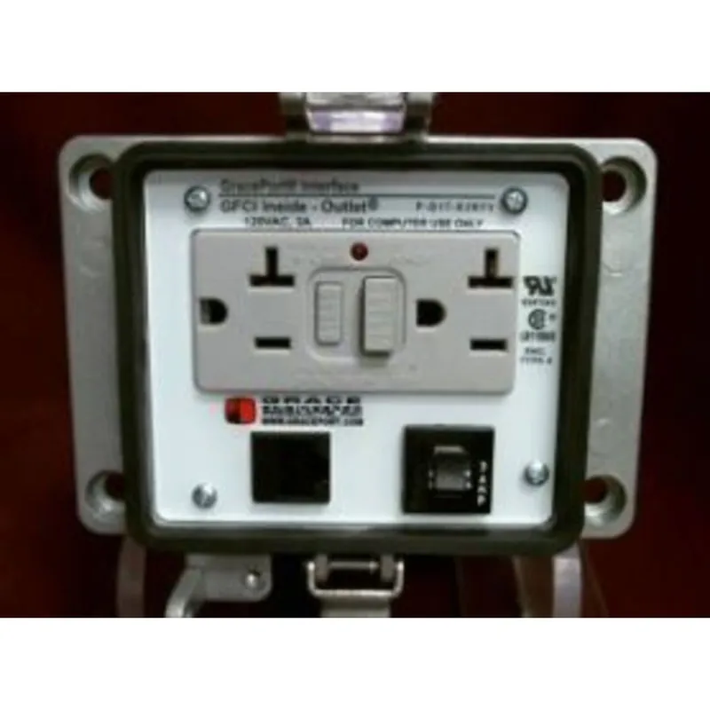 Place Order Programming Port, RJ45, Female to Female, GFCI Outlet, 3A Breaker