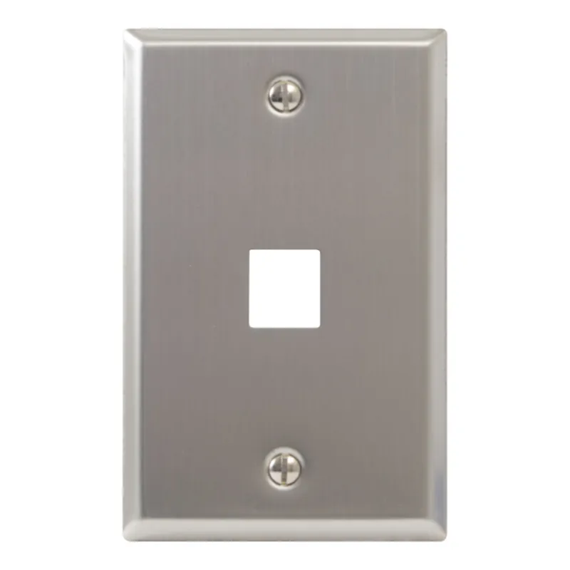 Must Have Faceplace, SS, 1-Port
