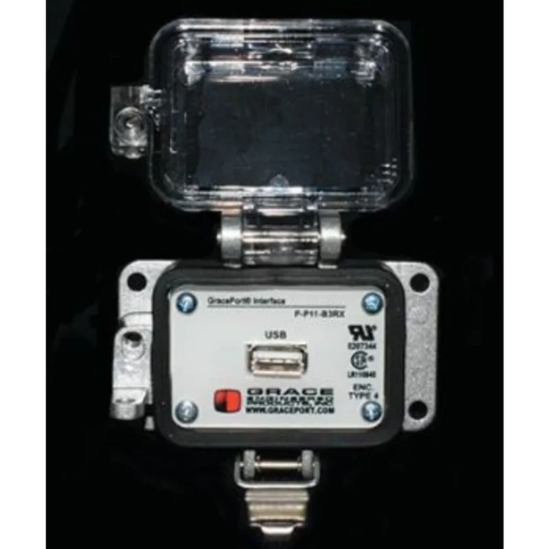 Housing, Panel Mount, UL Type 4, IP65, Size B, USB 2.0, Type A - A Direct From Manufacturer