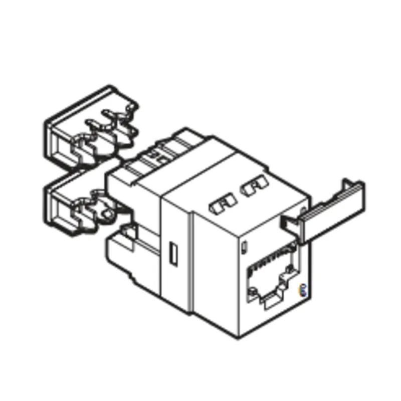 Must Have DataGate Plus Jack, Category 5e, 8W, 568A/B