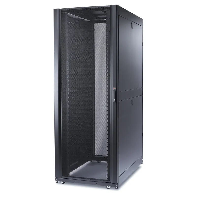 APC NETSHELTER SX SERVER RACK ENCLOSURE 45U BLACK 2124H X 750W X 1 Worldwide Shipping