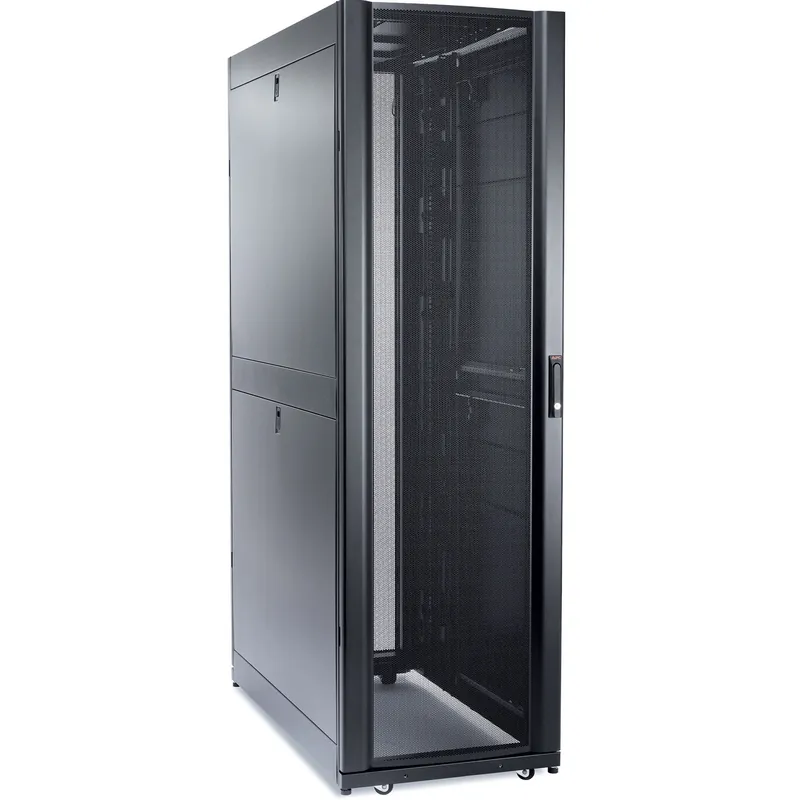 APC NETSHELTER SX SERVER RACK ENCLOSURE 45U BLACK 2124H X 600W X 1 Fan Favorite