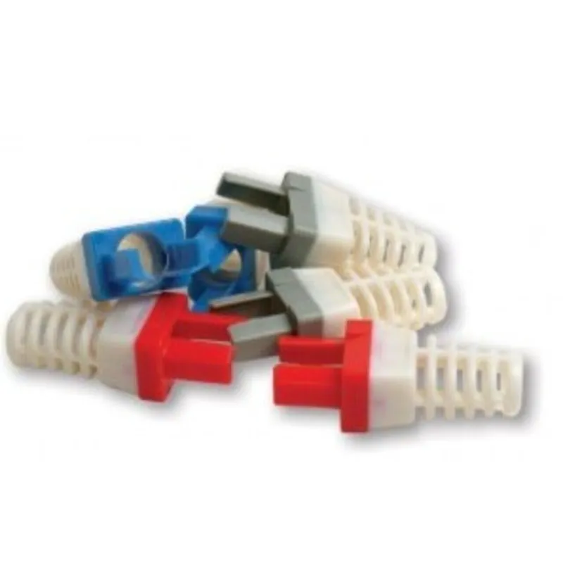 STRAIN RELIEF FOR CAT6 (BLUE). 50/CLAMSHELL. Top Rated