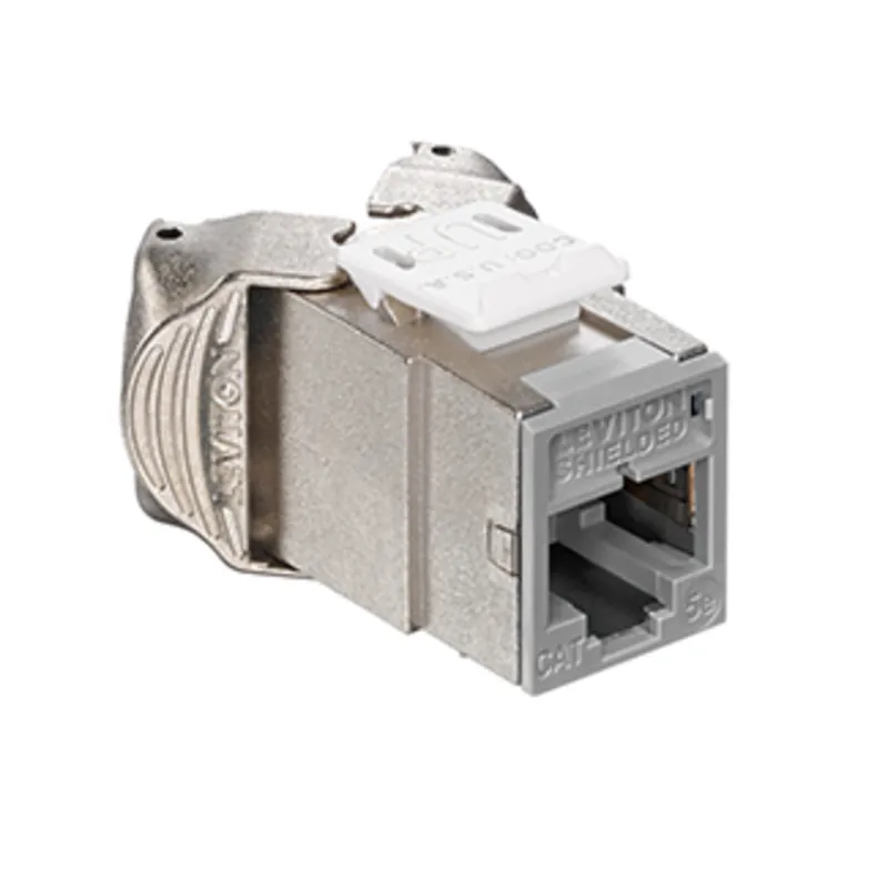 Atlas-X1 Cat 5e Shielded QuickPort Connector, Grey Direct From Manufacturer