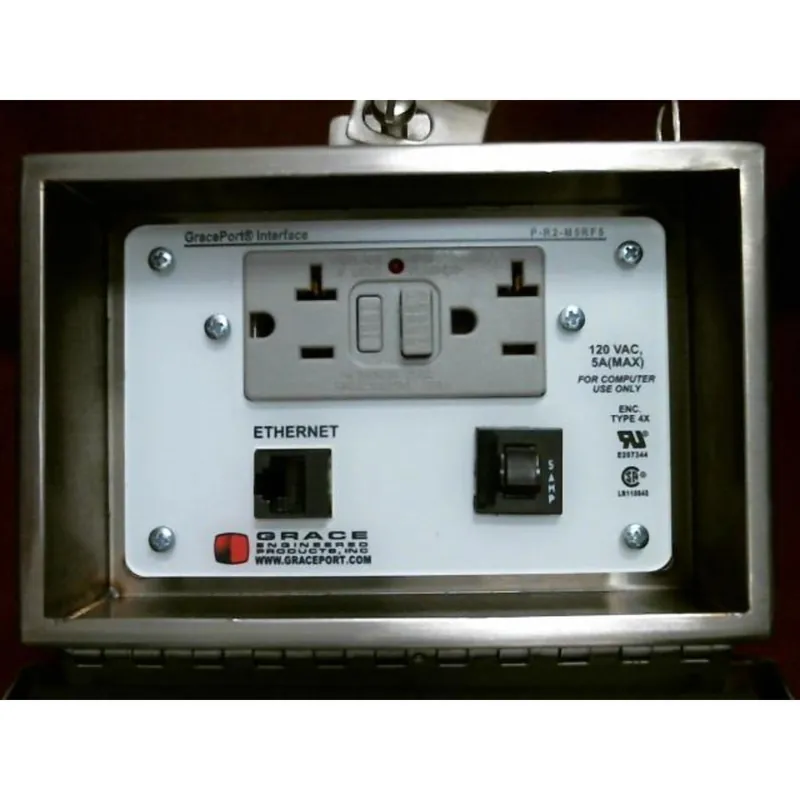 Genuine Programming Port, Cat 5e Ethernet, GFCI Inside-Outlet, 15A, Type 4X
