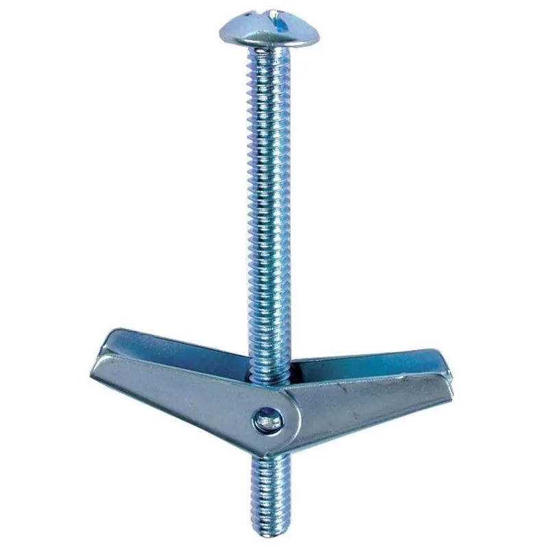 1/4" Toggle Bolt Mushroom Head-Spring Free Shipping