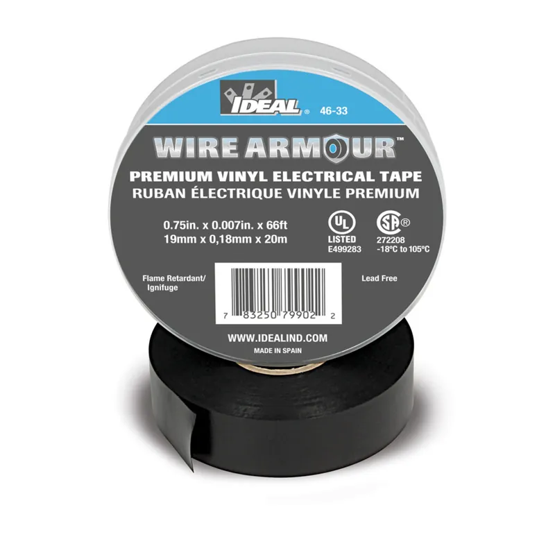 Free Returns Vinyl Tape, Black, 3/4" X 66'