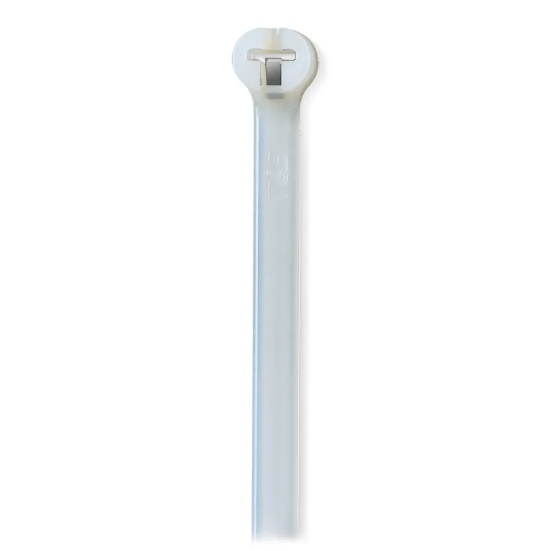 2-Piece Standard Cable Tie, 8 IN L x 0.1 IN W x 0.05 IN THK, Nylon/ Markdown