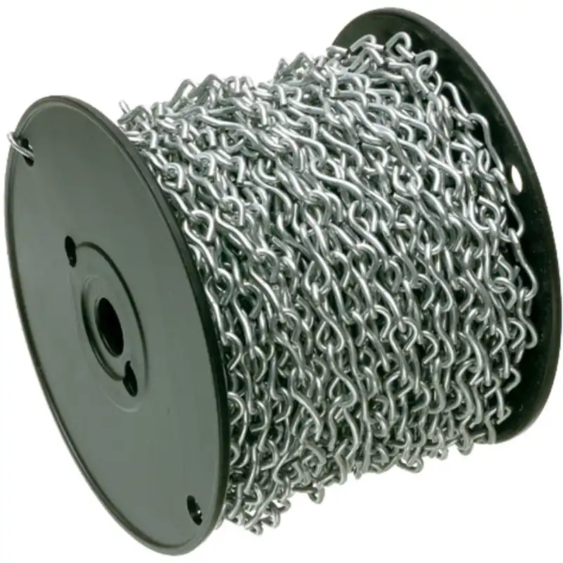 Crafted Jack Chain, 100', #12, Zinc