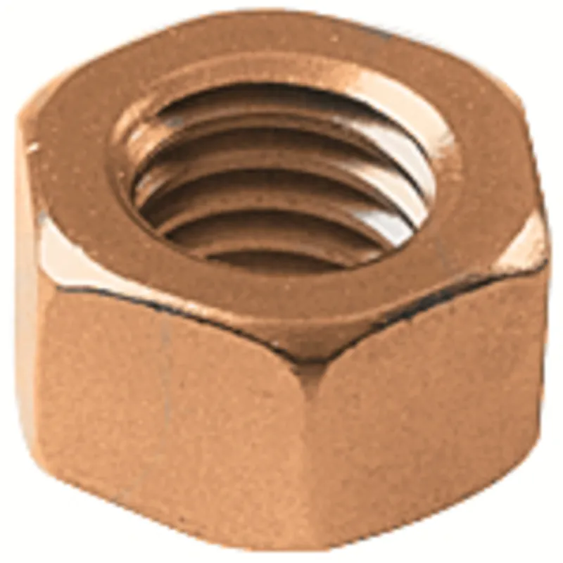 Hex Nut, 5/8", Silicone Bronze No Minimum Order