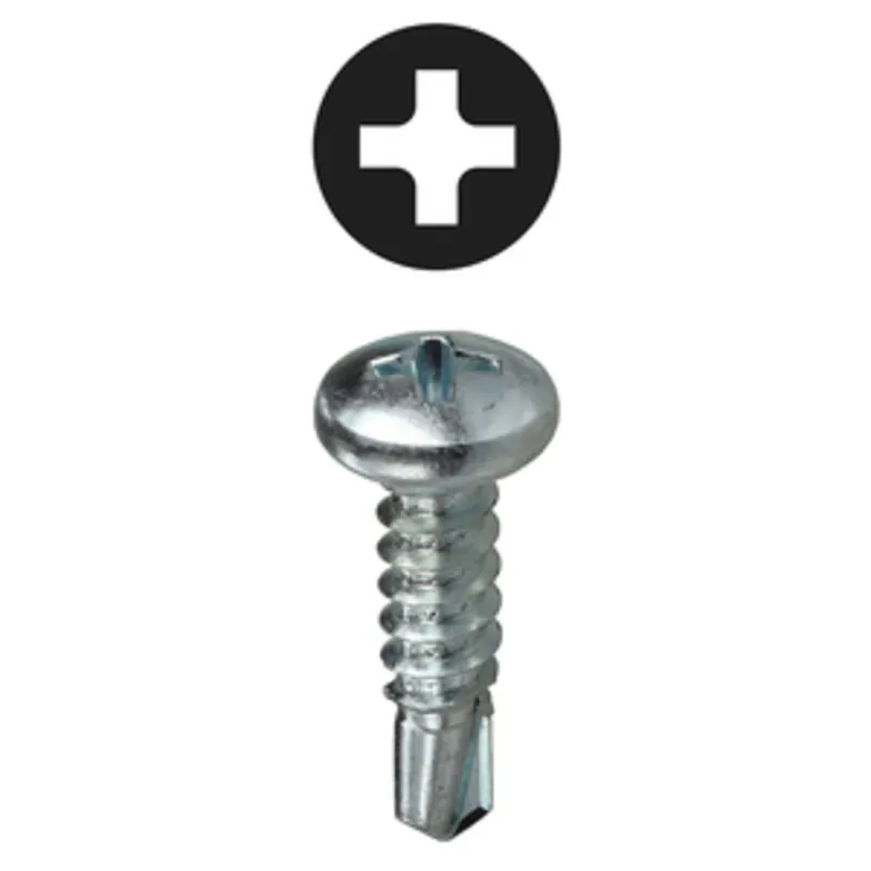 Best Choice 8 X 1-1/2 Pan Head Phillips Self Drilling Screws