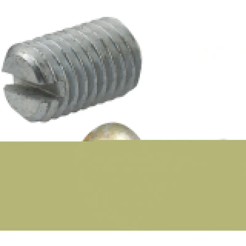 Wire Pressure Screw, Steel, Zinc Plated, 1/4-28 x 7/16" Long One Day Deal