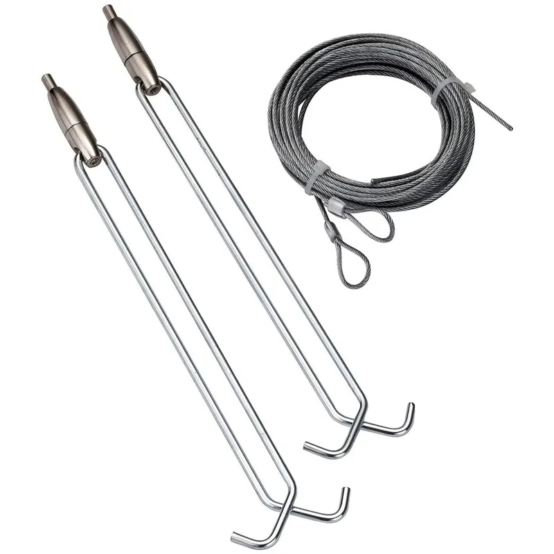 Aircraft V Hanger Kit, 10' Adjustable Cable Genuine