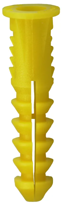 Yellow Wing Conical Plastic Anchor, #8-#10-#12 Price Drop