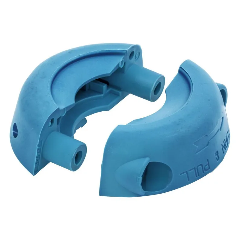LOCKING SIZE 3 COLORED CORD CLAMP BLUE Instant Buy