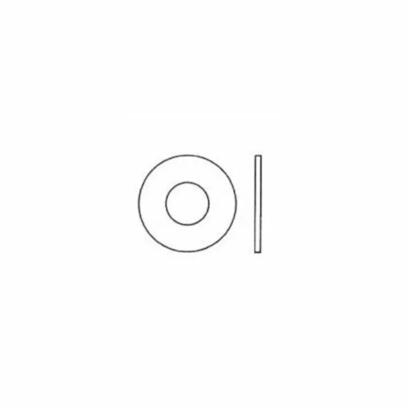 Budget WASHER FLAT USS ZP 5/8IN 50-PAK