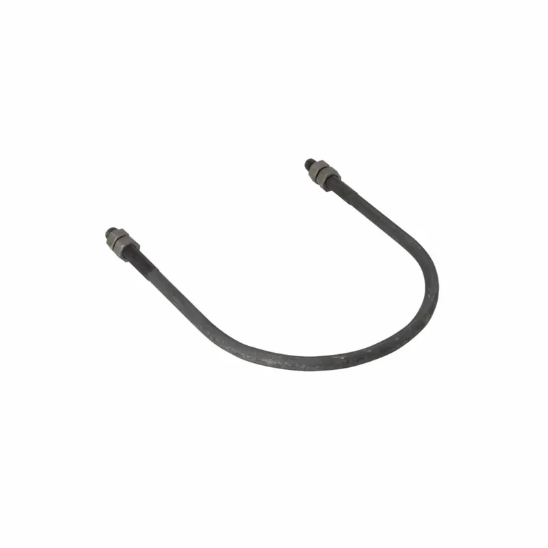 No Minimum Order STD U-BOLT, 6", ZN PLTD