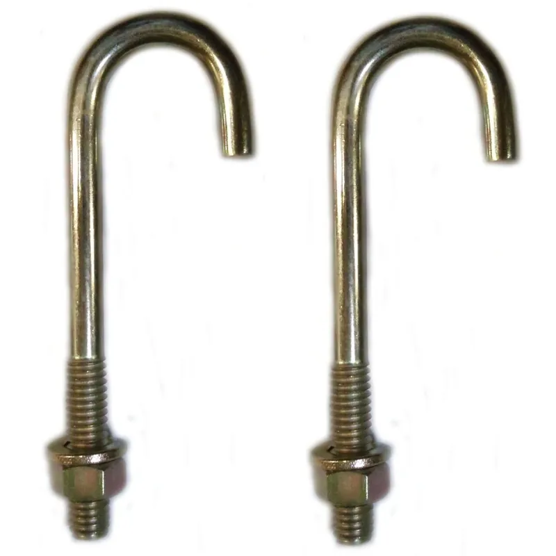 J BOLT, 3 1/2-IN., 5/16-IN.-18 THREAD, YELLOW ZINC No Minimum Order