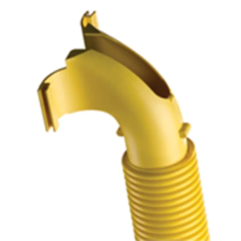 2x2 Side Drop-Off Kit/Convoluted, Yellow Bulk Order