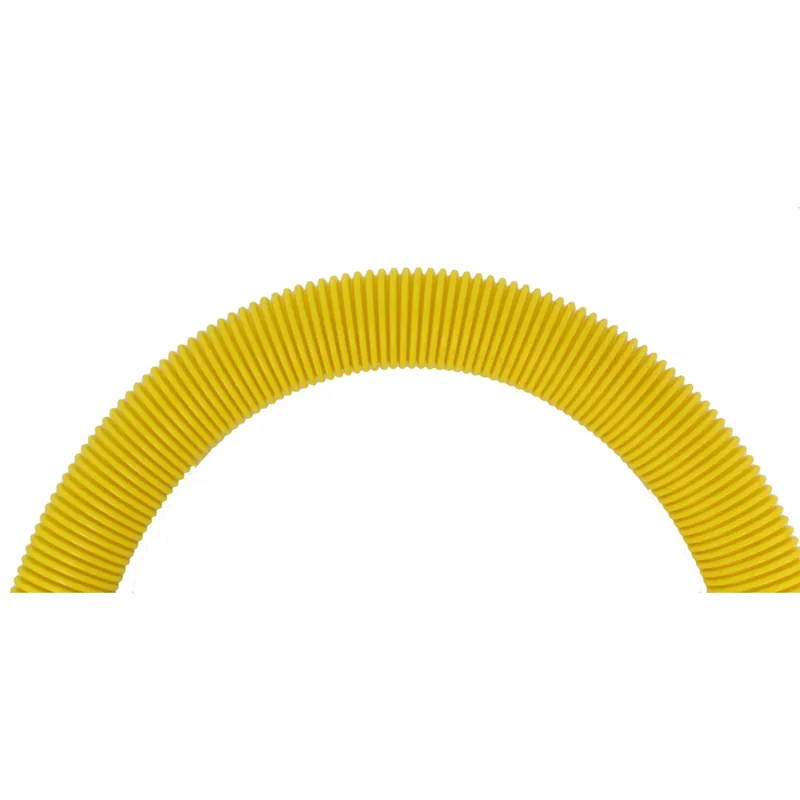 Round Convoluted Tube, 50mm/1 Meter, Yellow Free Returns