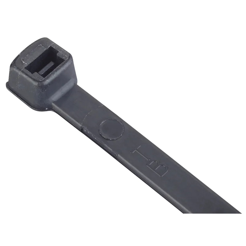 Warranty Included Cable Tie, Heavy Duty, UV Black Nylon, 28" Long, 50/Pack