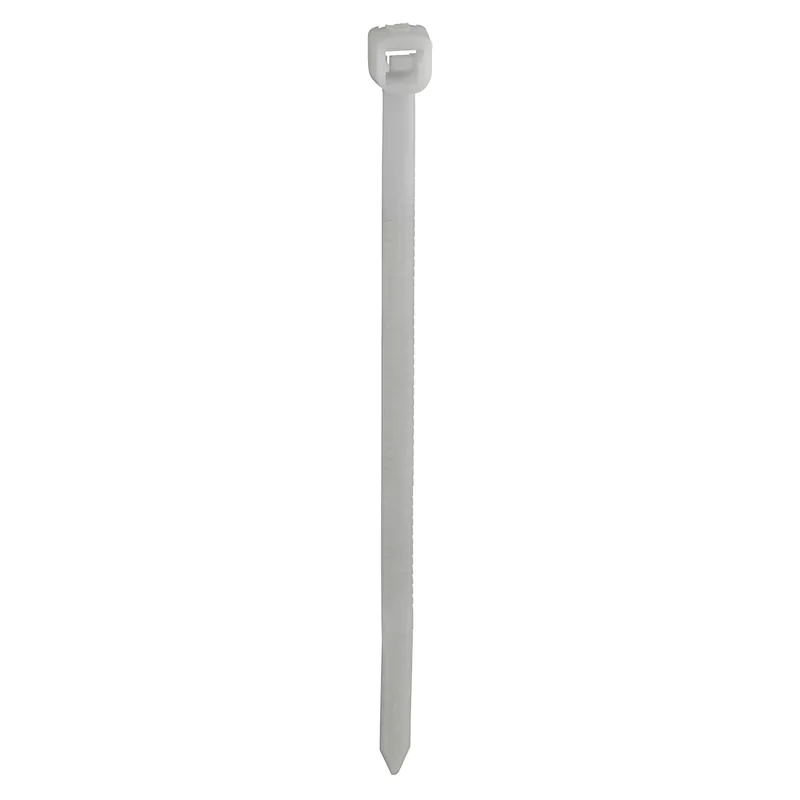 Twist Tail Cable Tie, Indoor Use, Natural, 7.1" Long Holiday Sale