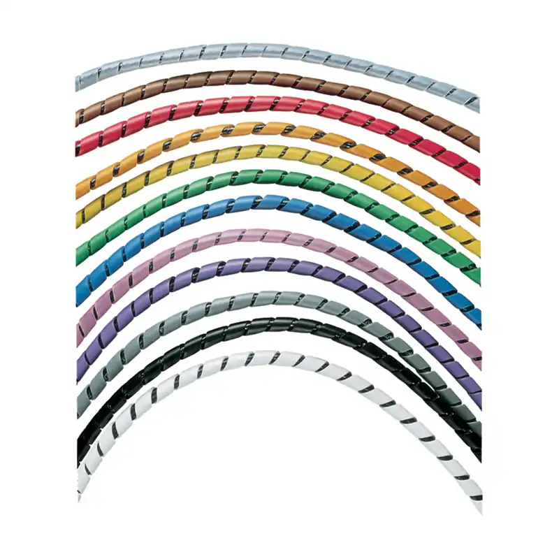 Top Pick Spiral Wrap, .12" (3.2mm) x 100', Poly