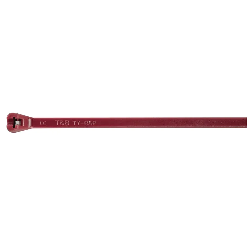 TB TYV525M CBL TIE 50LB 7IN MAROON Cheap