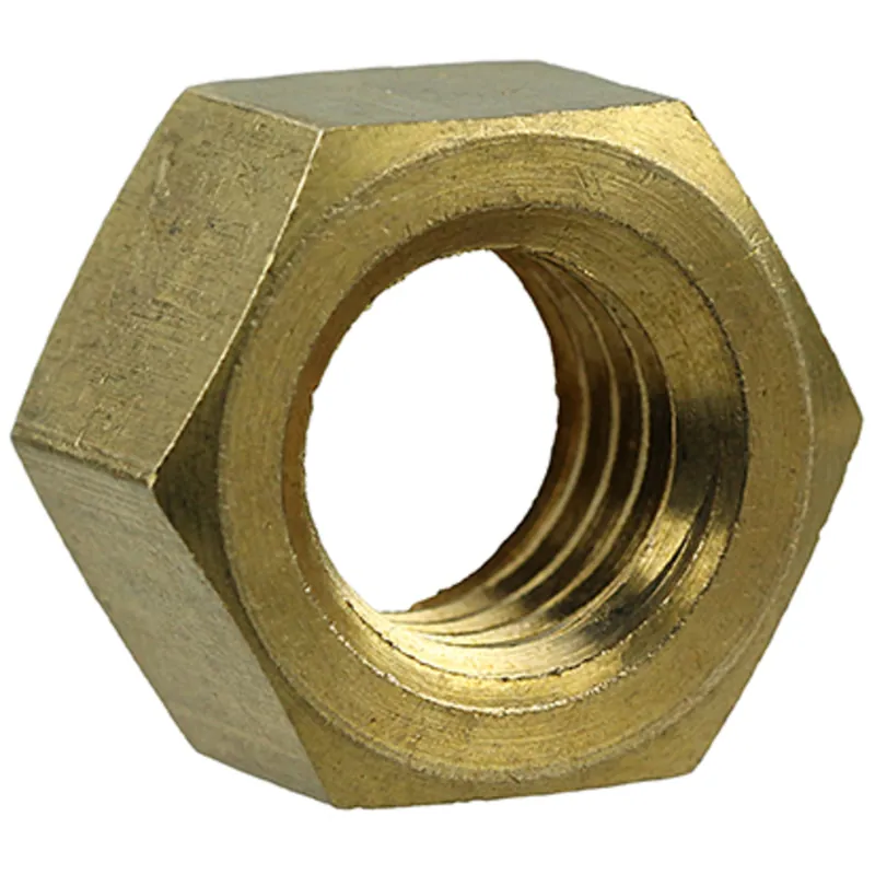 Best Price 3/8-16 Hex Nuts Finished Solid Brass