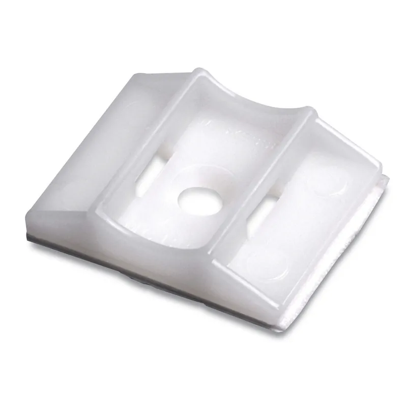 Warranty Included CABLE CLAMP WHT PLAIN EDGE 1.3 DIA