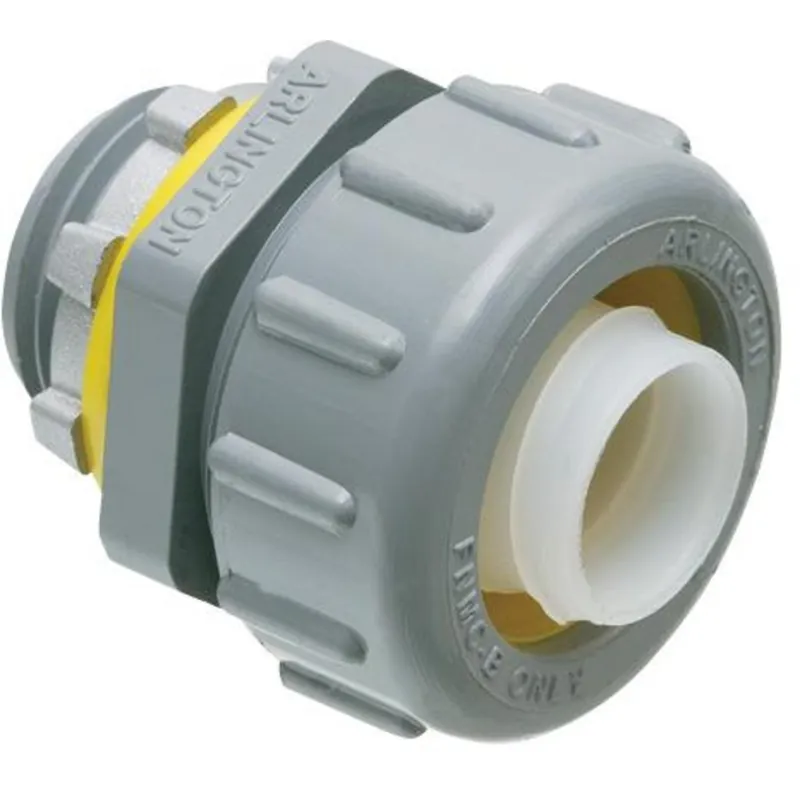 Professional Grade Liquidtight Connector, 1/2", Straight, Non-Metallic