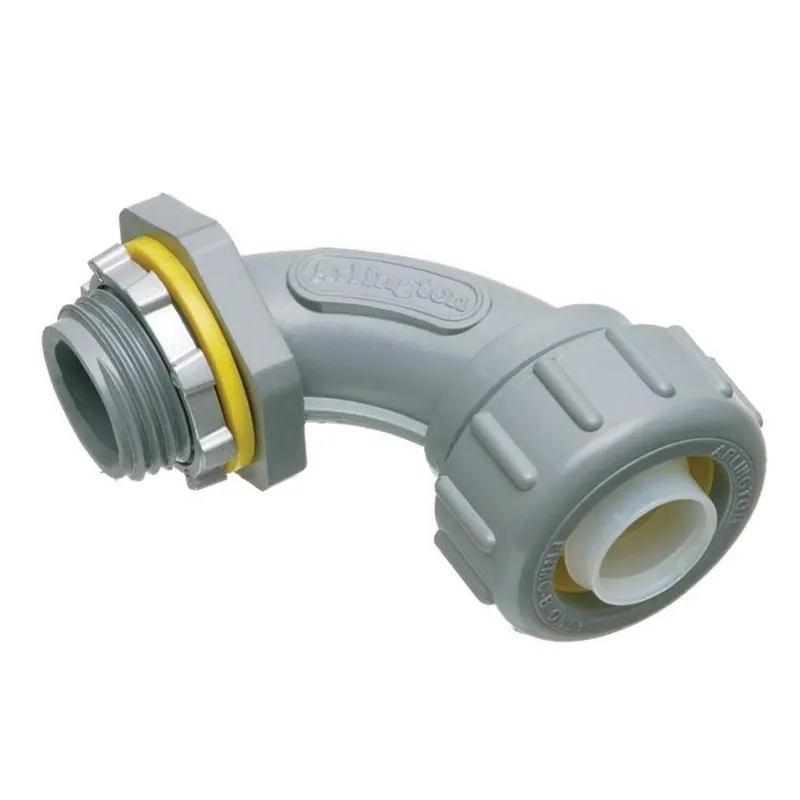 Liquidtight Connector, 90°, 1/2", Non-Metallic Editor’s Pick
