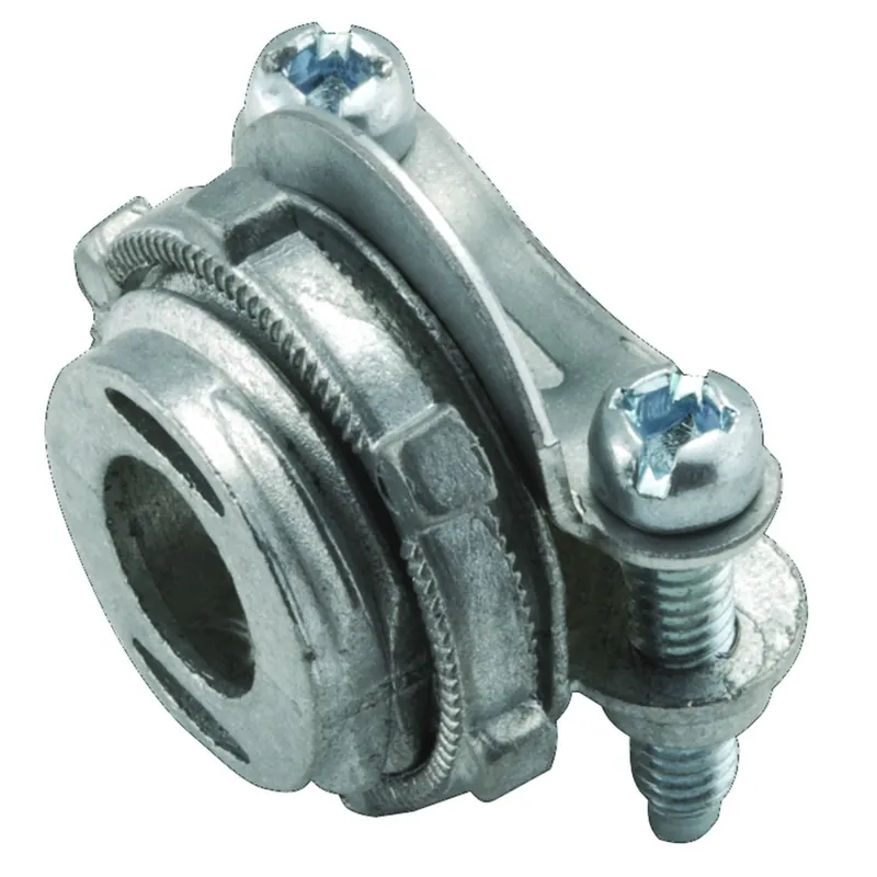 Time-Limited AC Connector, 3/8", Squeeze, Zinc Die Cast