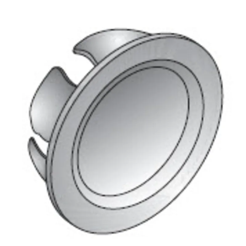 Knockout Seal, 1/2", Snap-In, Steel Handmade